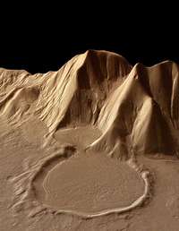 Ledovcová aktivita na Marsu - 432x559x16M (32 kB)