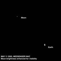 Země a Měsíc z 18.4 mil. km (2005-05-11) - 512x512x256 (6 kB)