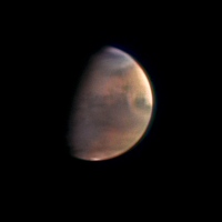 Mars ze vzdlenosti 5.5 mil. km - 625x625x16M (38 kB)