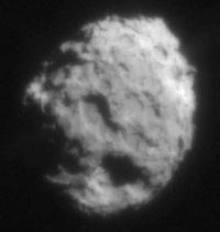 Kometa Wild-2 těsně před setkáním - 264x279x16M (20 kB)